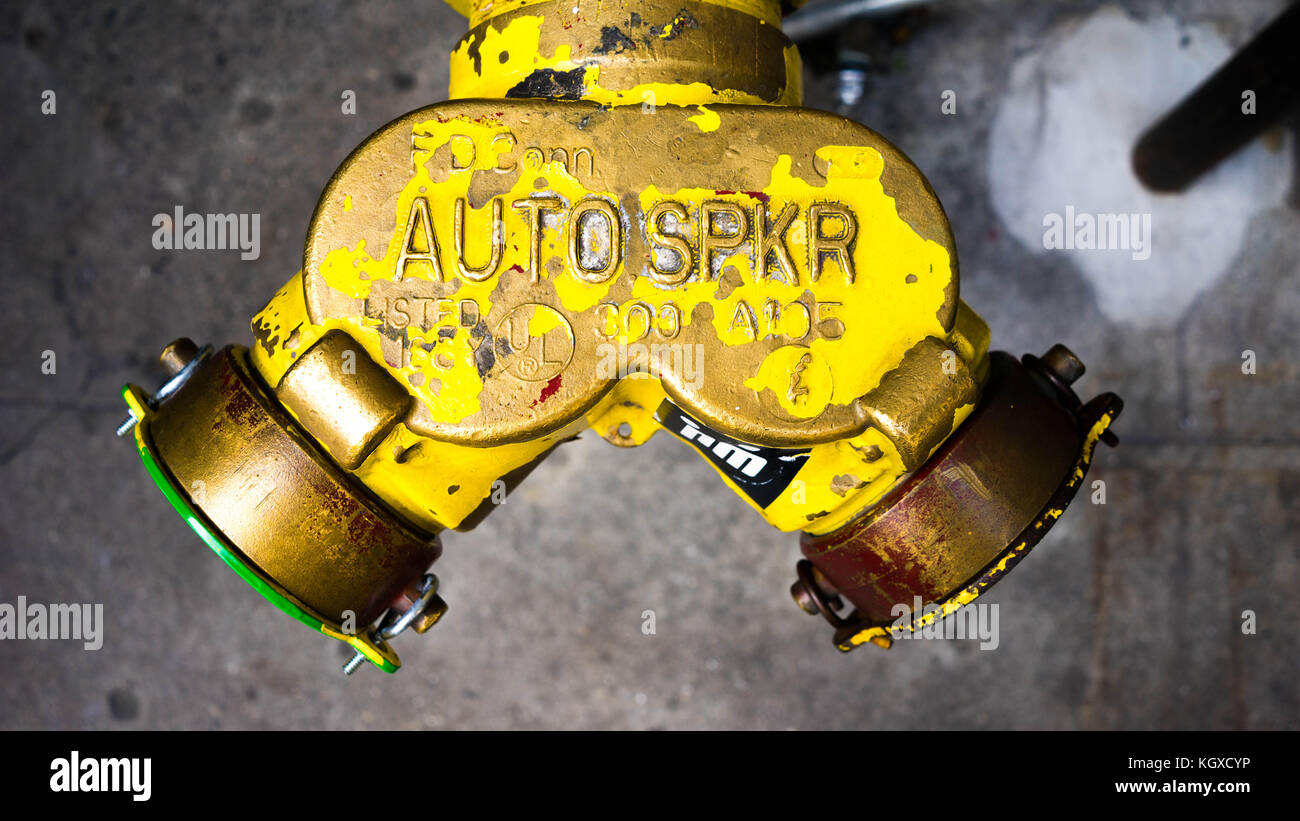 Auto Sprinkler 1 Stock Photo Alamy
