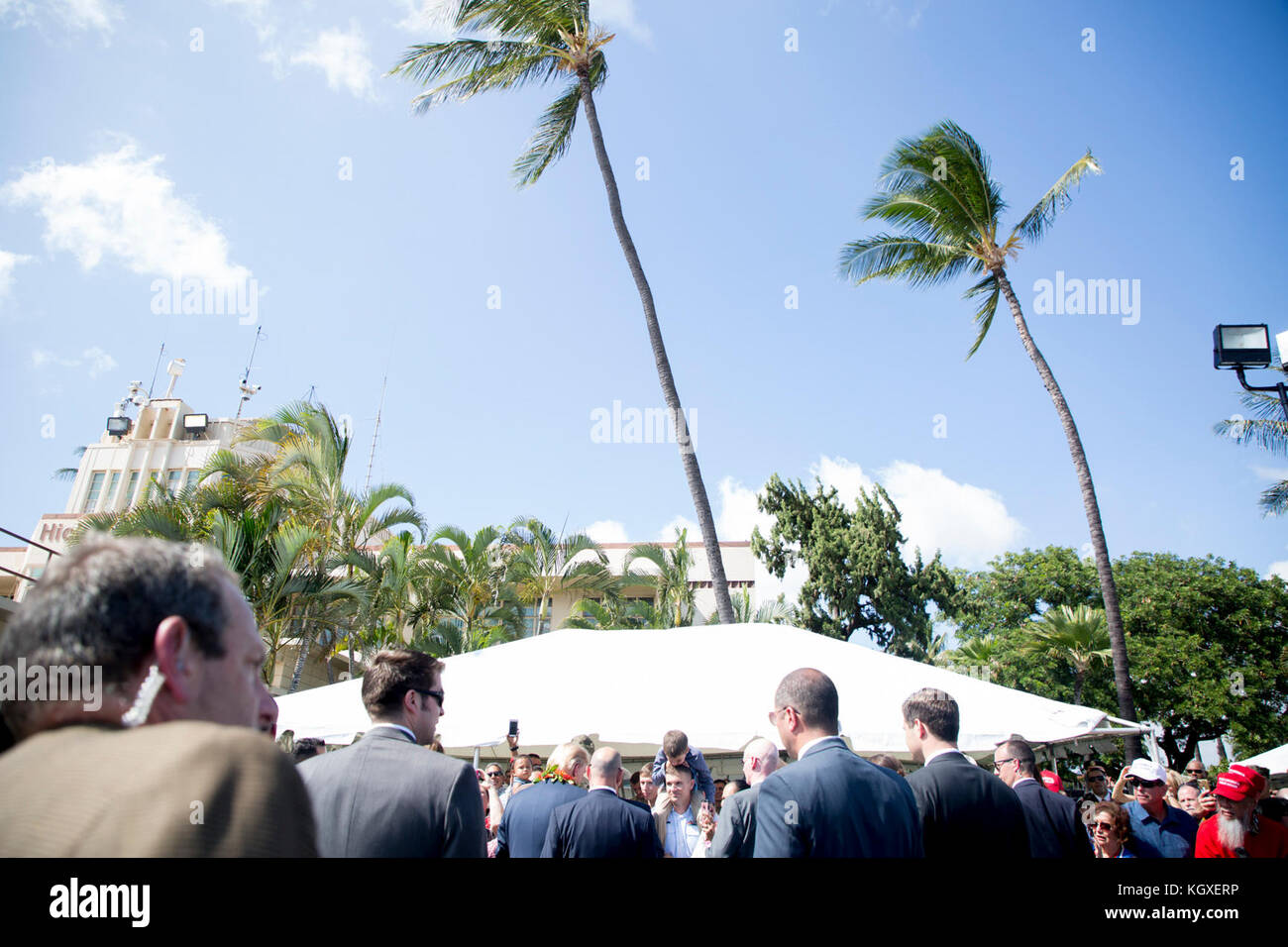 President Donald J. Trump And First Lady Melania Trump Visit Hawaii ...