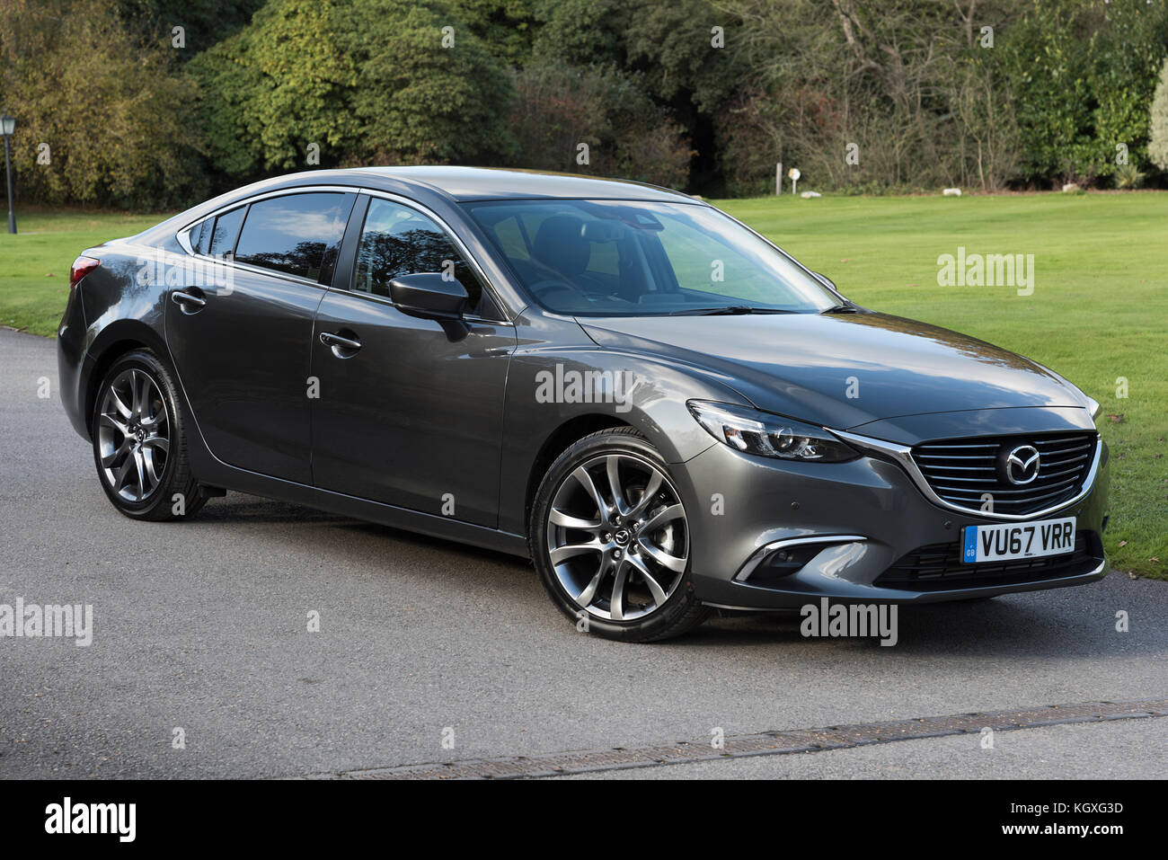 2017 Mazda 6 2.2 saloon Sport Nav diesel Stock Photo - Alamy