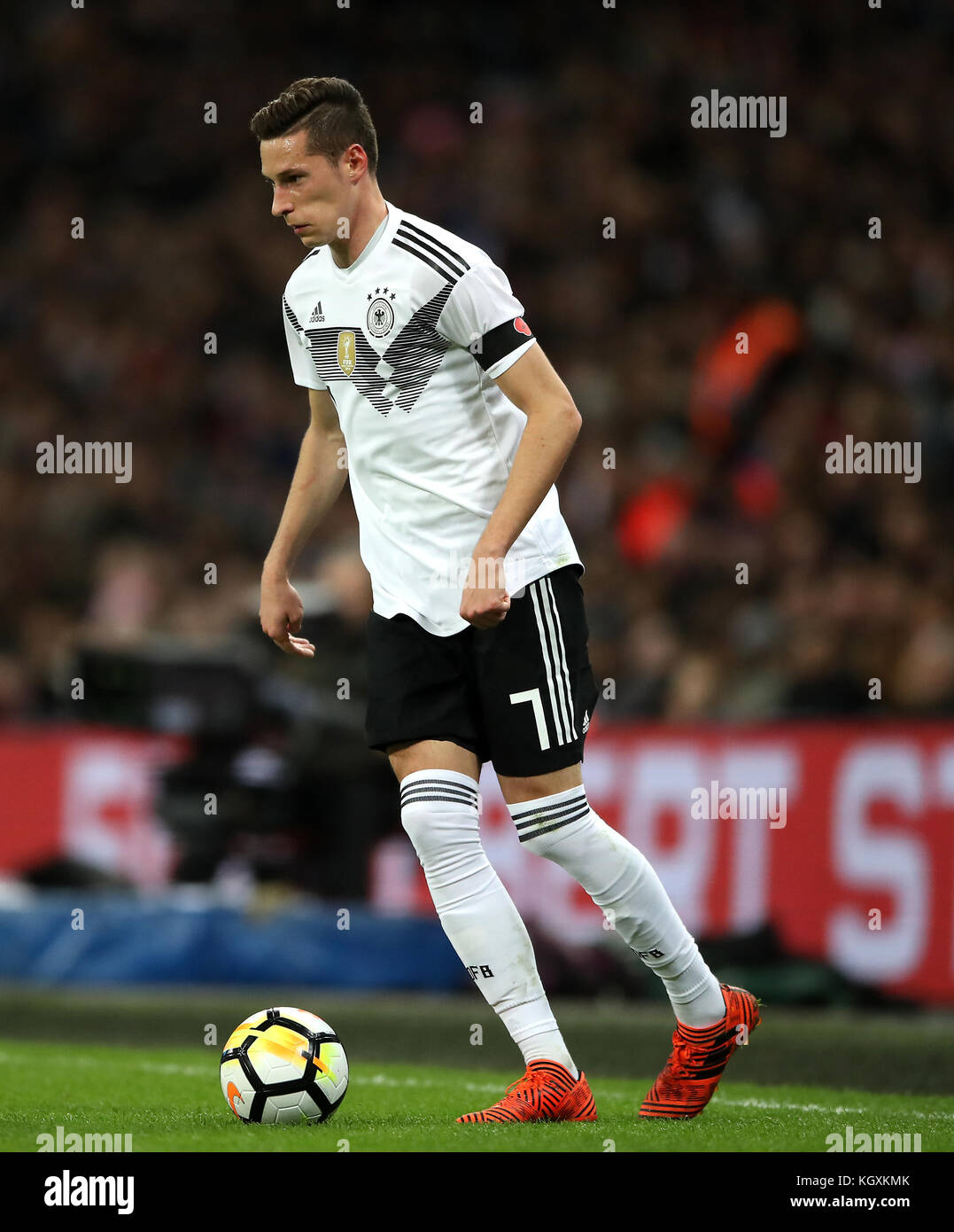 Germany's Julian Draxler during the International Friendly match at Wembley Stadium, London. PRESS ASSOCIATION Photo. Picture date: Friday November 10, 2017. See PA story SOCCER England. Photo credit should read: Nick Potts/PA Wire. RESTRICTIONS: Use subject to FA restrictions. Editorial use only. Commercial use only with prior written consent of the FA. No editing except cropping. Stock Photo