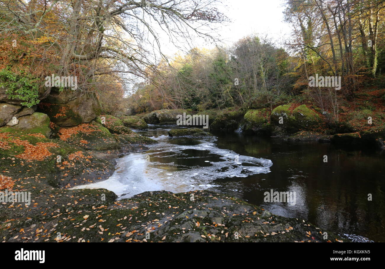 River Ericht Blairgowrie Scotland November 2017 Stock Photo Alamy