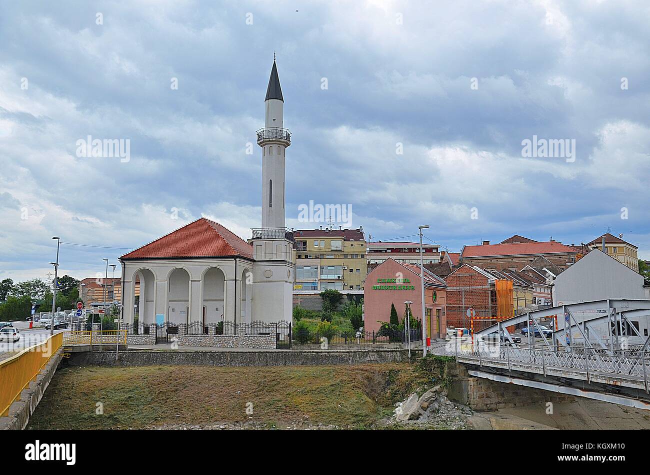 The town of Brčko in Northern Bosnia and Hercegovina Stock Photo
