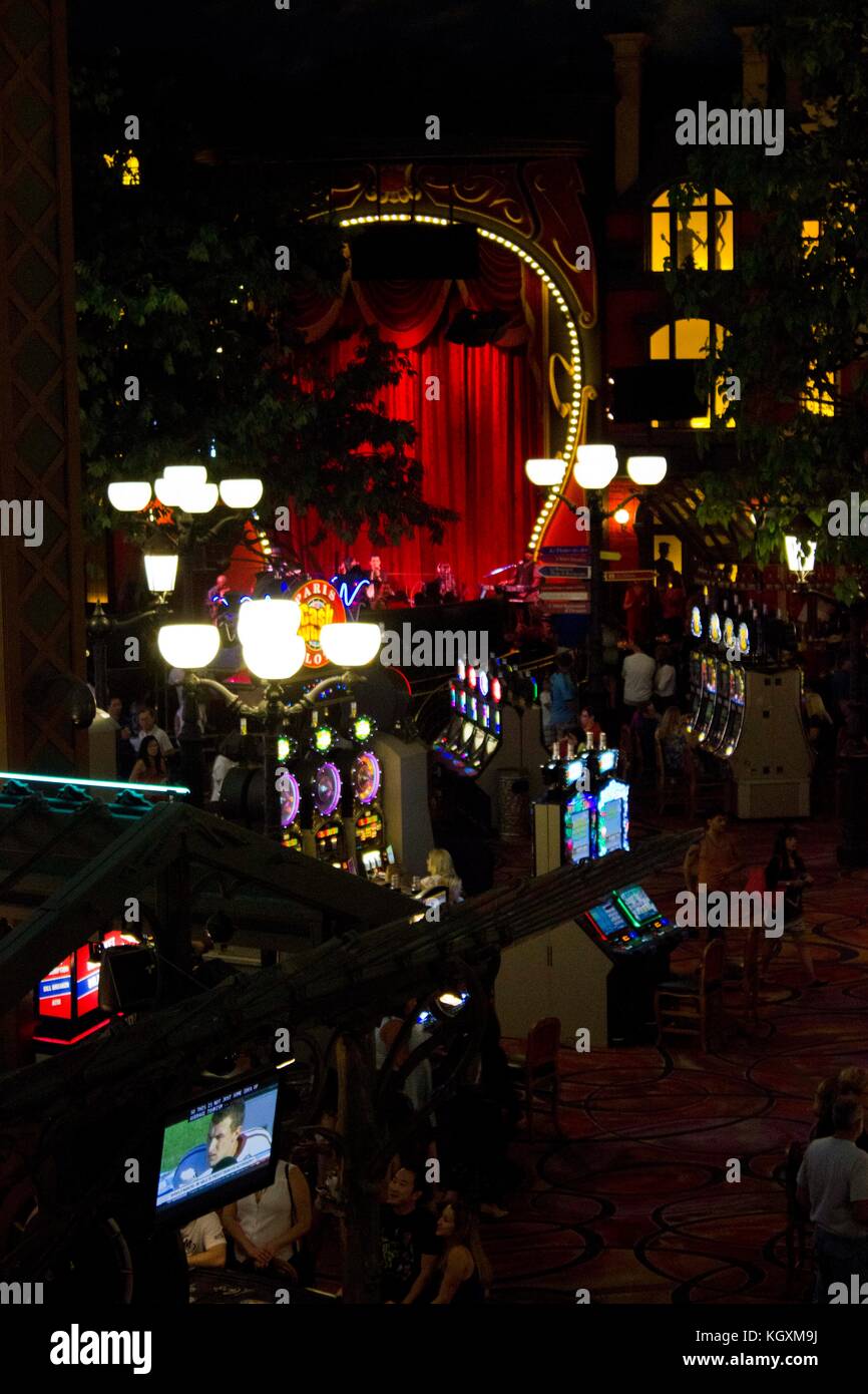 Inside casino paris las vegas hi-res stock photography and images - Alamy