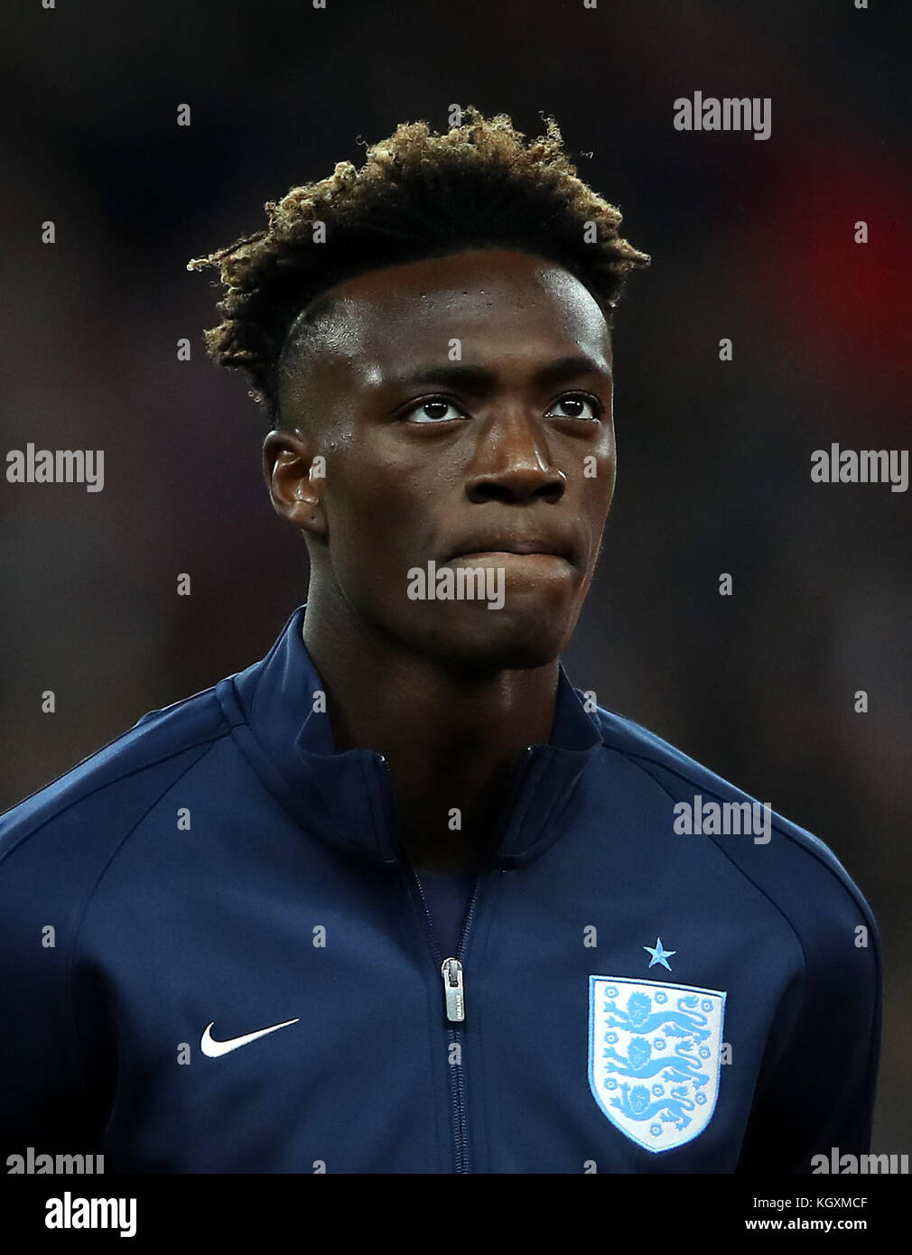 England's Tammy Abraham during the International Friendly match at Wembley Stadium, London. PRESS ASSOCIATION Photo. Picture date: Friday November 10, 2017. See PA story SOCCER England. Photo credit should read: Nick Potts/PA Wire. Stock Photo