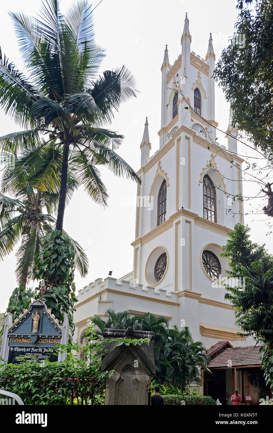 st Thomas cathedral church, Mumbai, Maharashtra, India, Asia Stock Photo