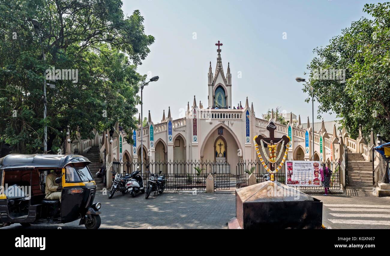 Basilica of Our Lady of mount, bandra, Mumbai, Maharashtra, India, Asia Stock Photo