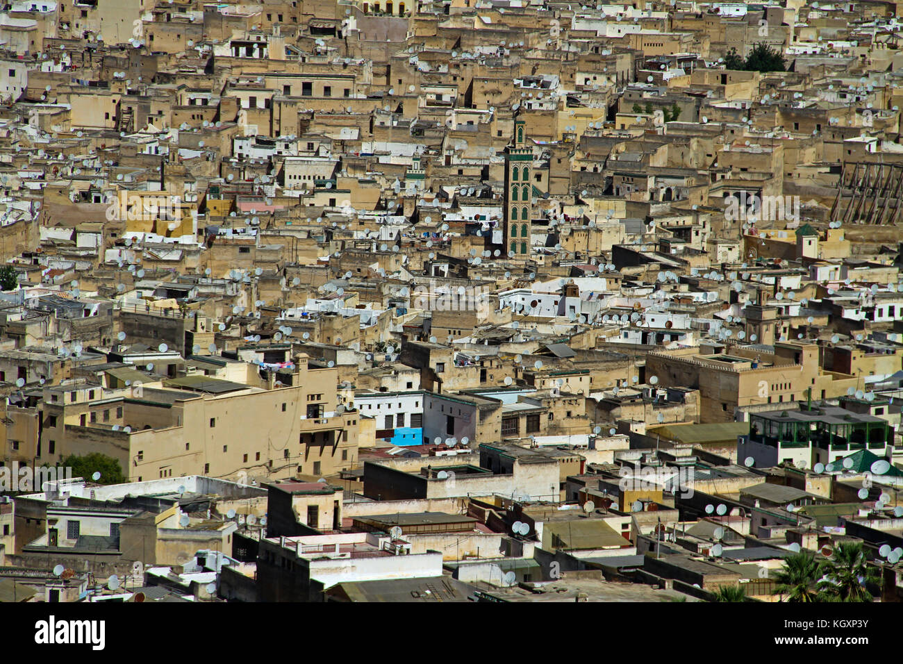 Rooftops of fez hi-res stock photography and images - Alamy