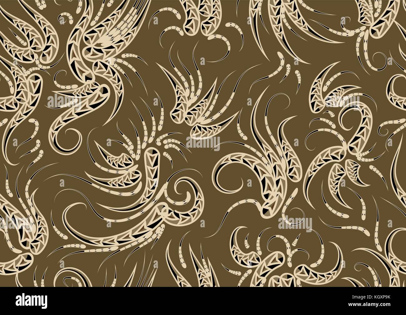 fabric texture seamless. abstract floral vector background Stock Vector ...