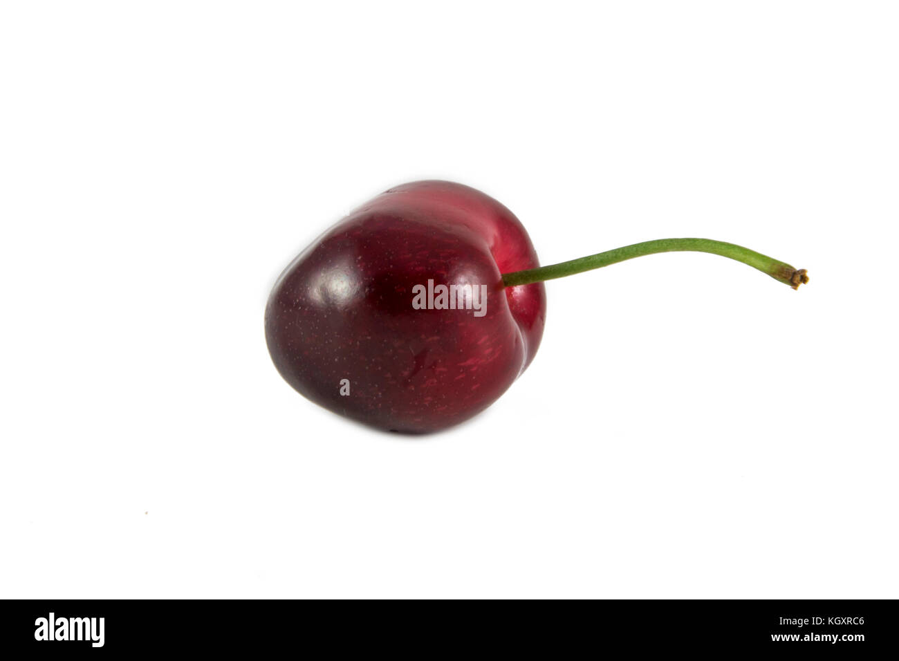 cherries isolated on white background Stock Photo - Alamy