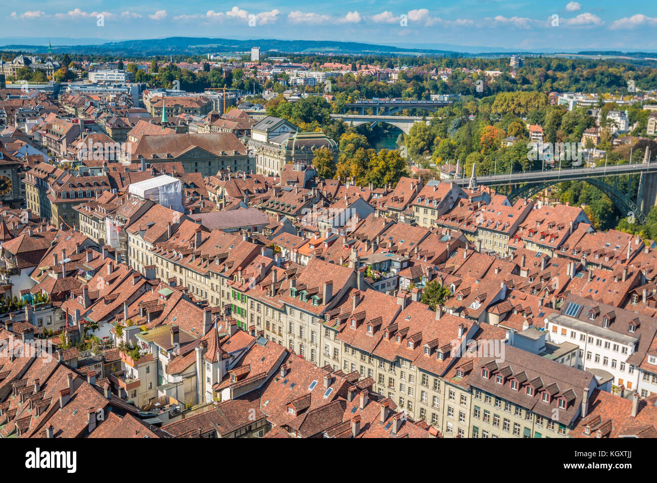 Bern city in Switzerland Stock Photo
