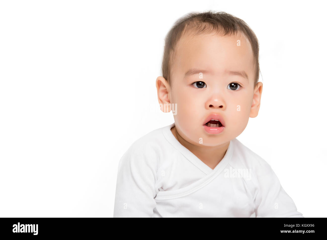 asian toddler boy Stock Photo