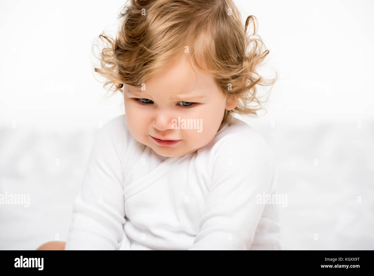 Angry Upset Toddler Girl Stock Photos Pictures Royalty Free Images