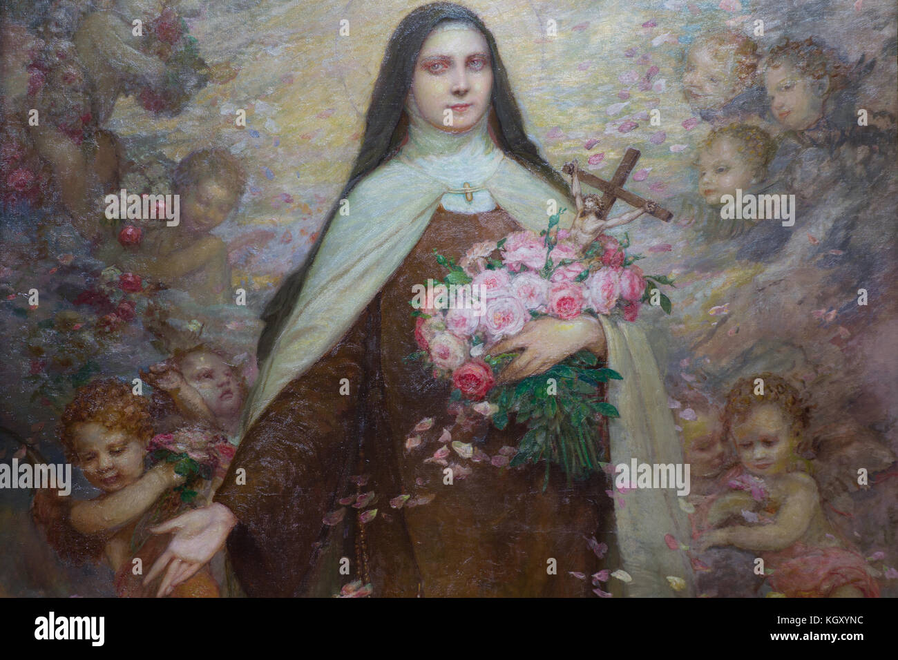 Saint therese of lisieux hi-res stock photography and images - Alamy