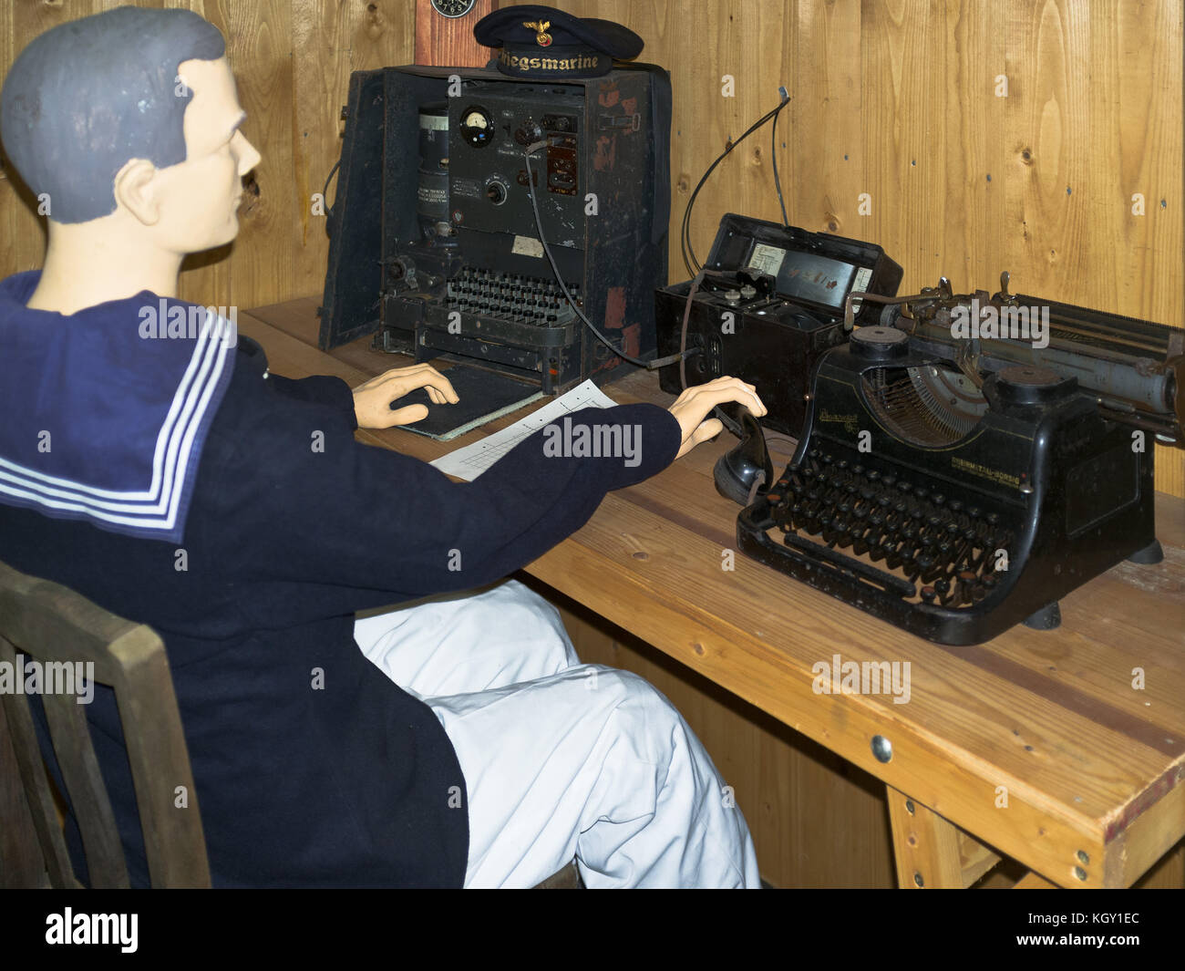 dh German Naval Signals HQ ST PETER PORT GUERNSEY German naval