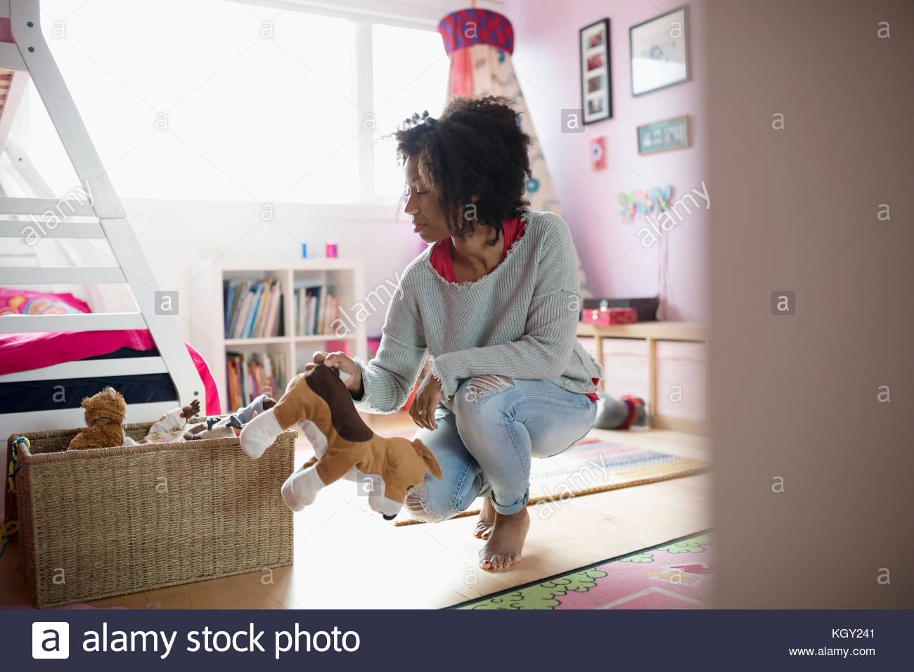 Adult with stuffed animals hires stock photography and images Alamy