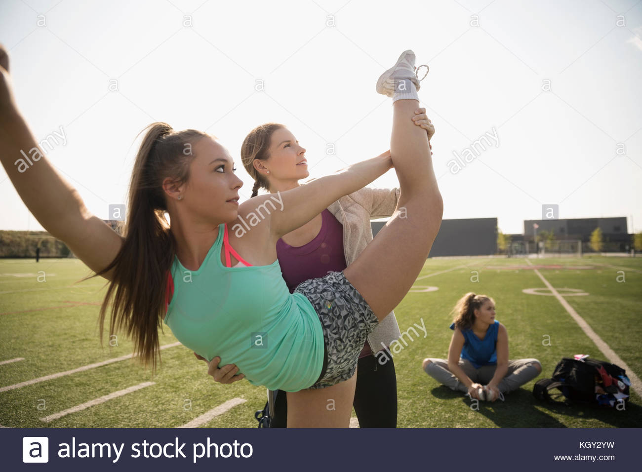 Young high school sports coach hi-res stock photography and images - Alamy