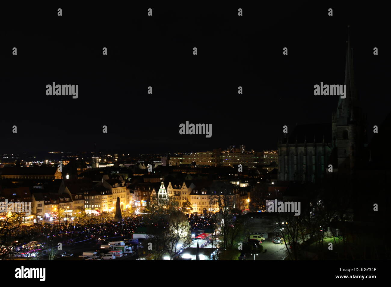 Martini Celebration in Erfurt Stock Photo Alamy