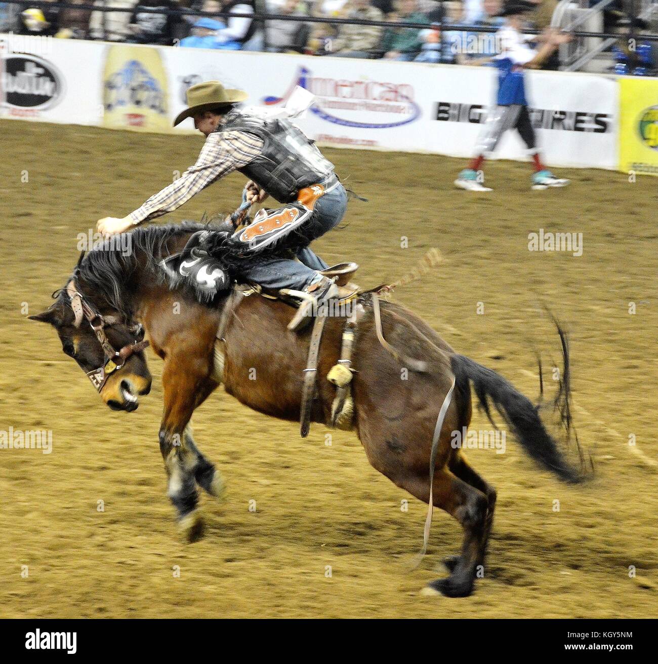 Denver Rodeo Events Stock Photo Alamy