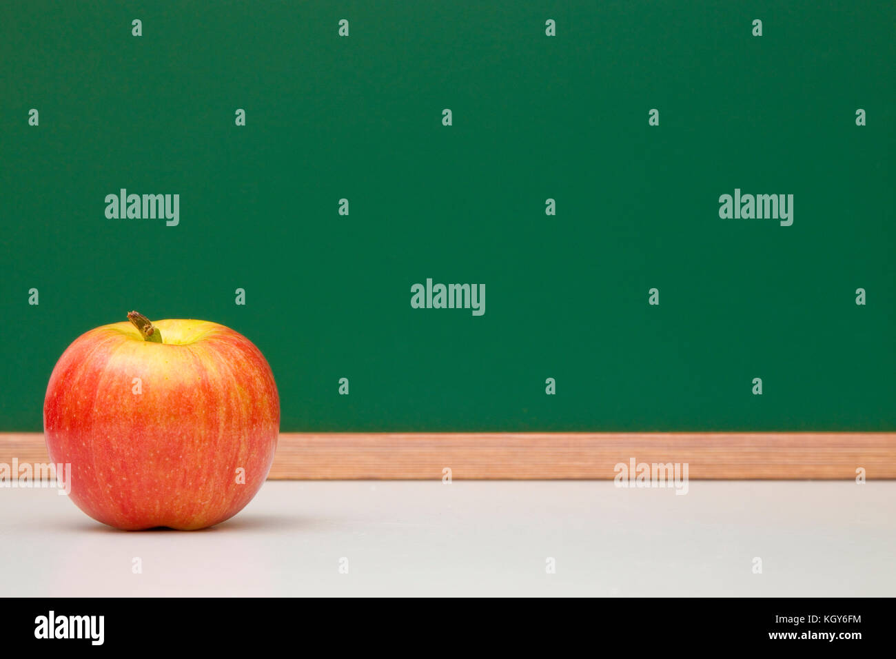 School Themed Background with Customizable Space Stock Photo