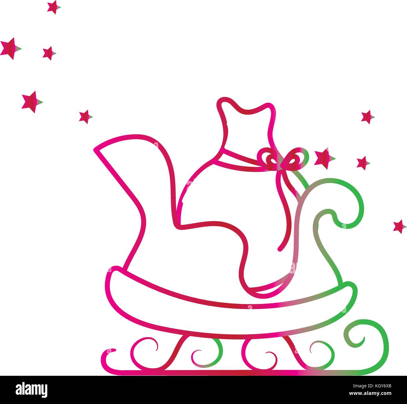 Isolated sled design Stock Vector Image & Art - Alamy