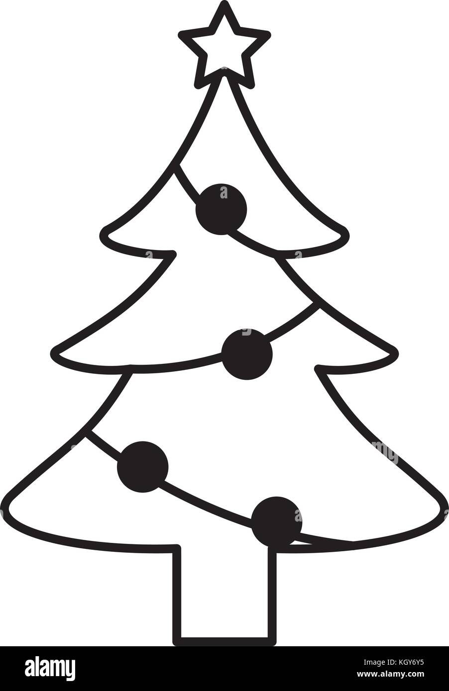 Isolated pine tree design Stock Vector Image &amp; Art - Alamy