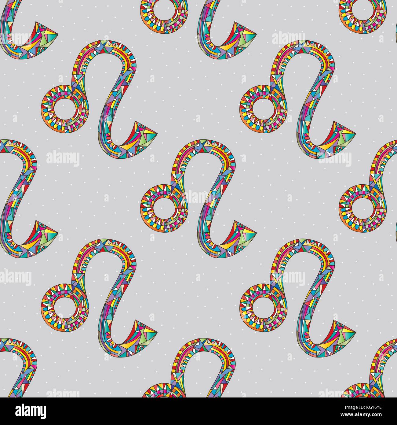 Leo pattern hi-res stock photography and images - Alamy