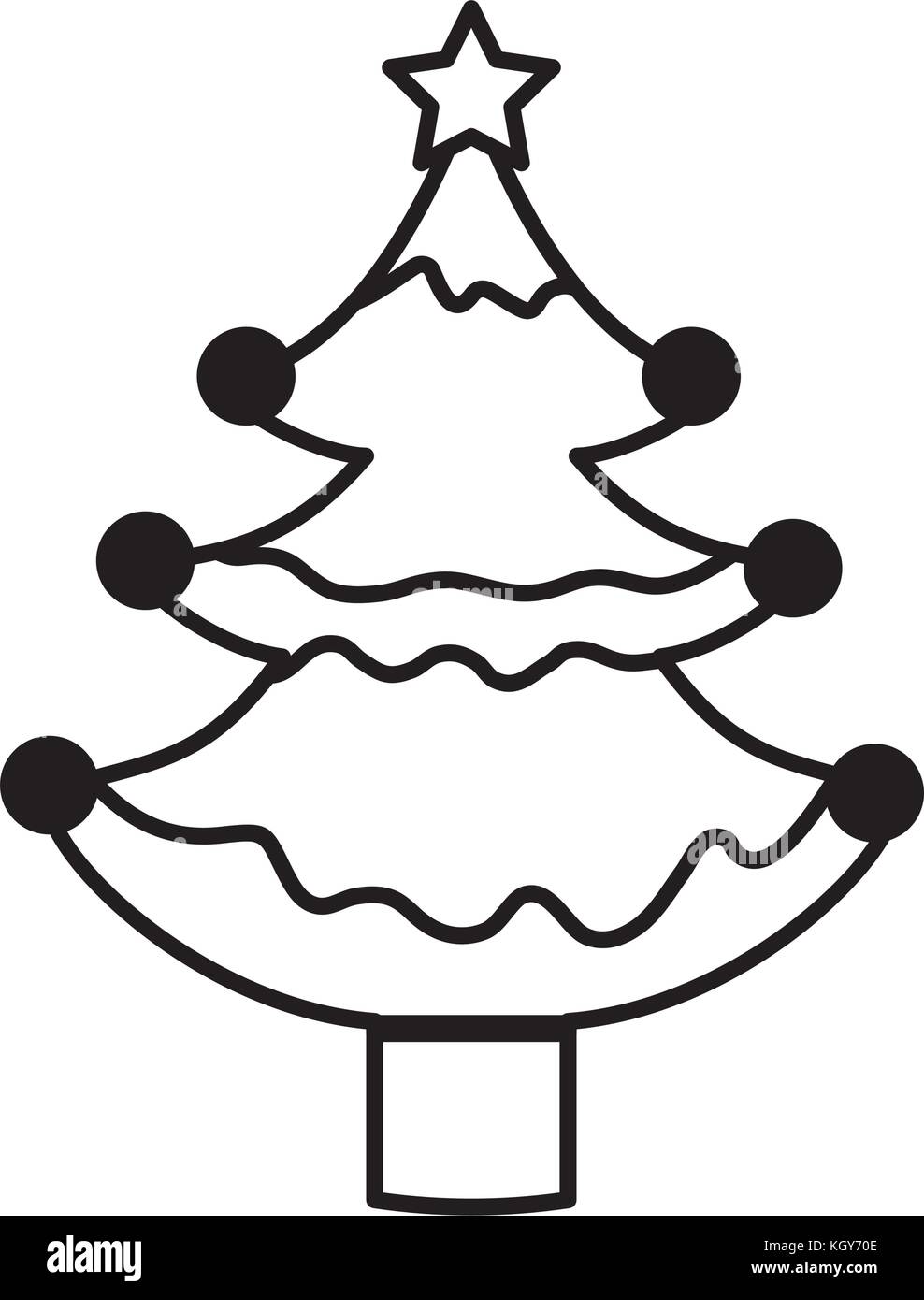 Isolated pine tree design Stock Vector Image & Art - Alamy