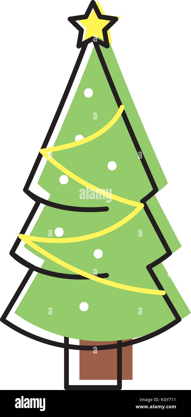 Isolated pine tree design Stock Vector Image &amp; Art - Alamy