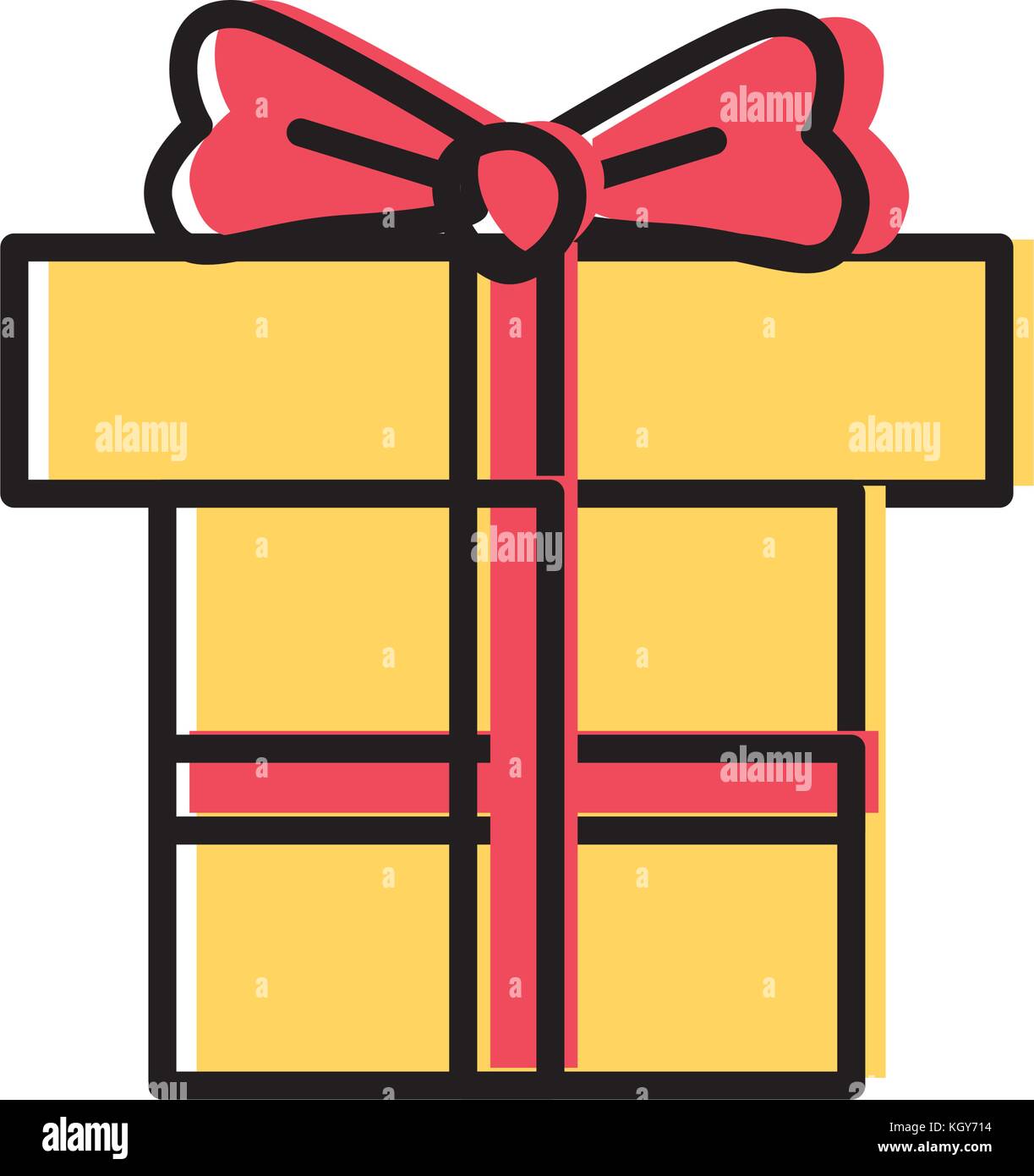 Isolated gift design Stock Vector Image & Art - Alamy