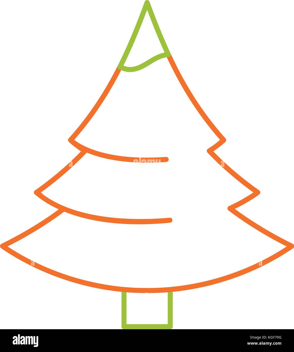 Isolated pine tree design Stock Vector Image & Art - Alamy