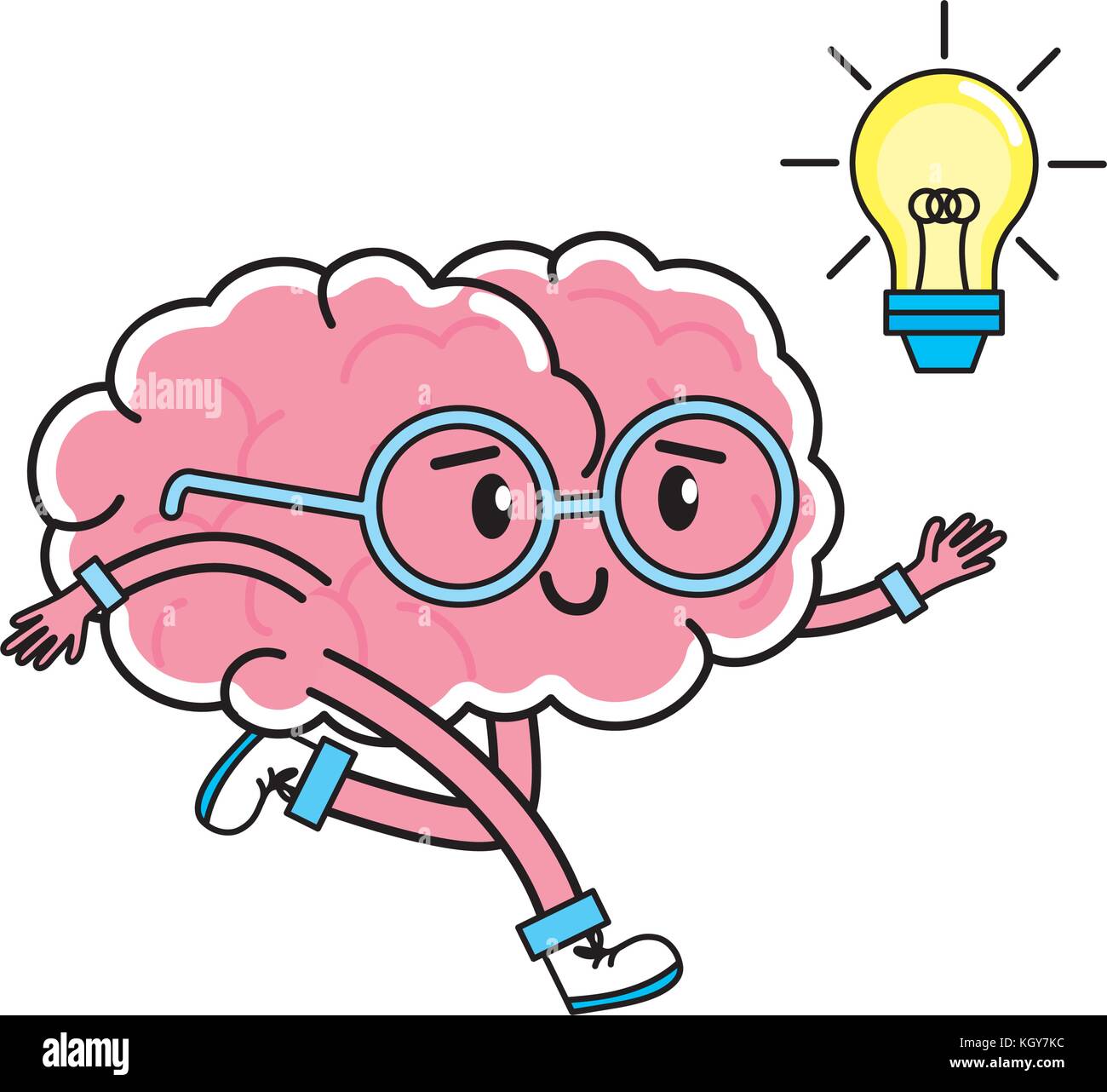 Brain cartoon design Stock Vector Image & Art - Alamy