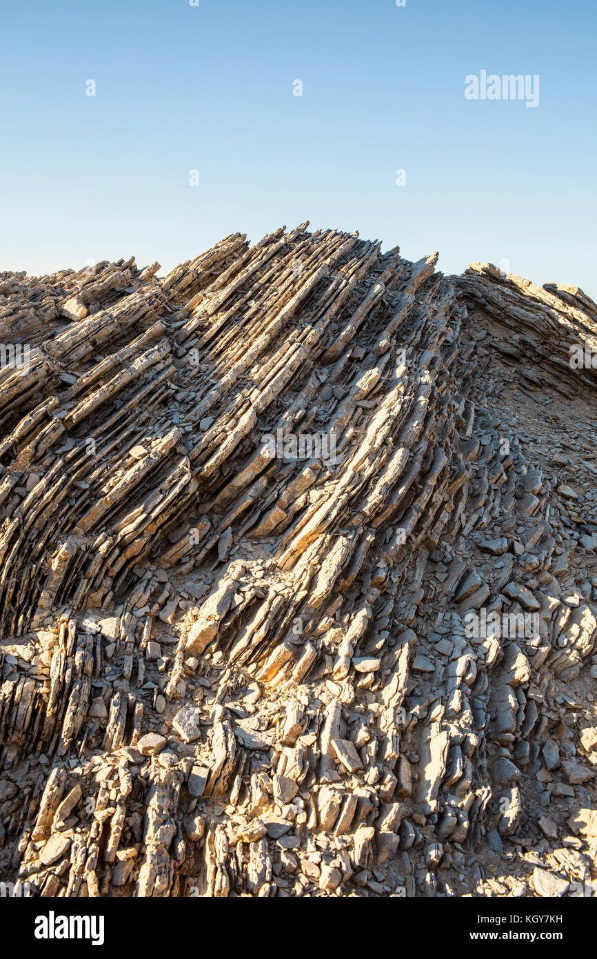 rock layers Stock Photo