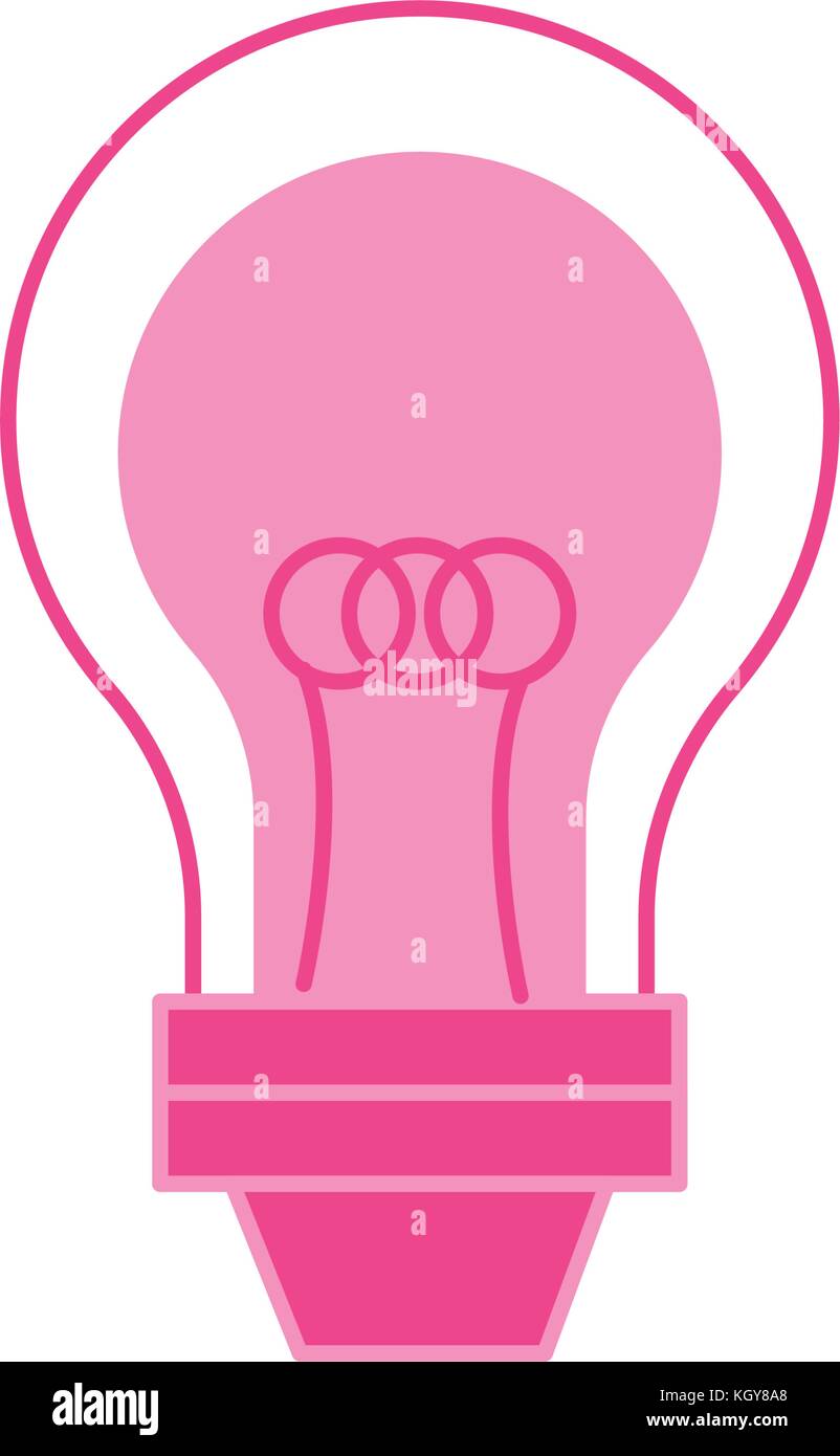 Isolated light bulb design Stock Vector Image & Art - Alamy
