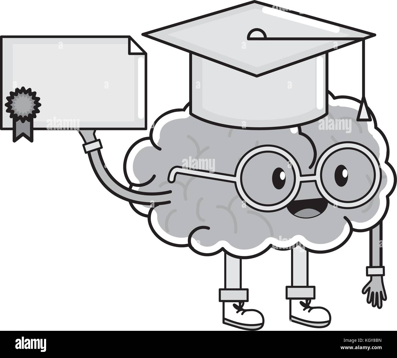 Brain cartoon design Stock Vector Image & Art - Alamy