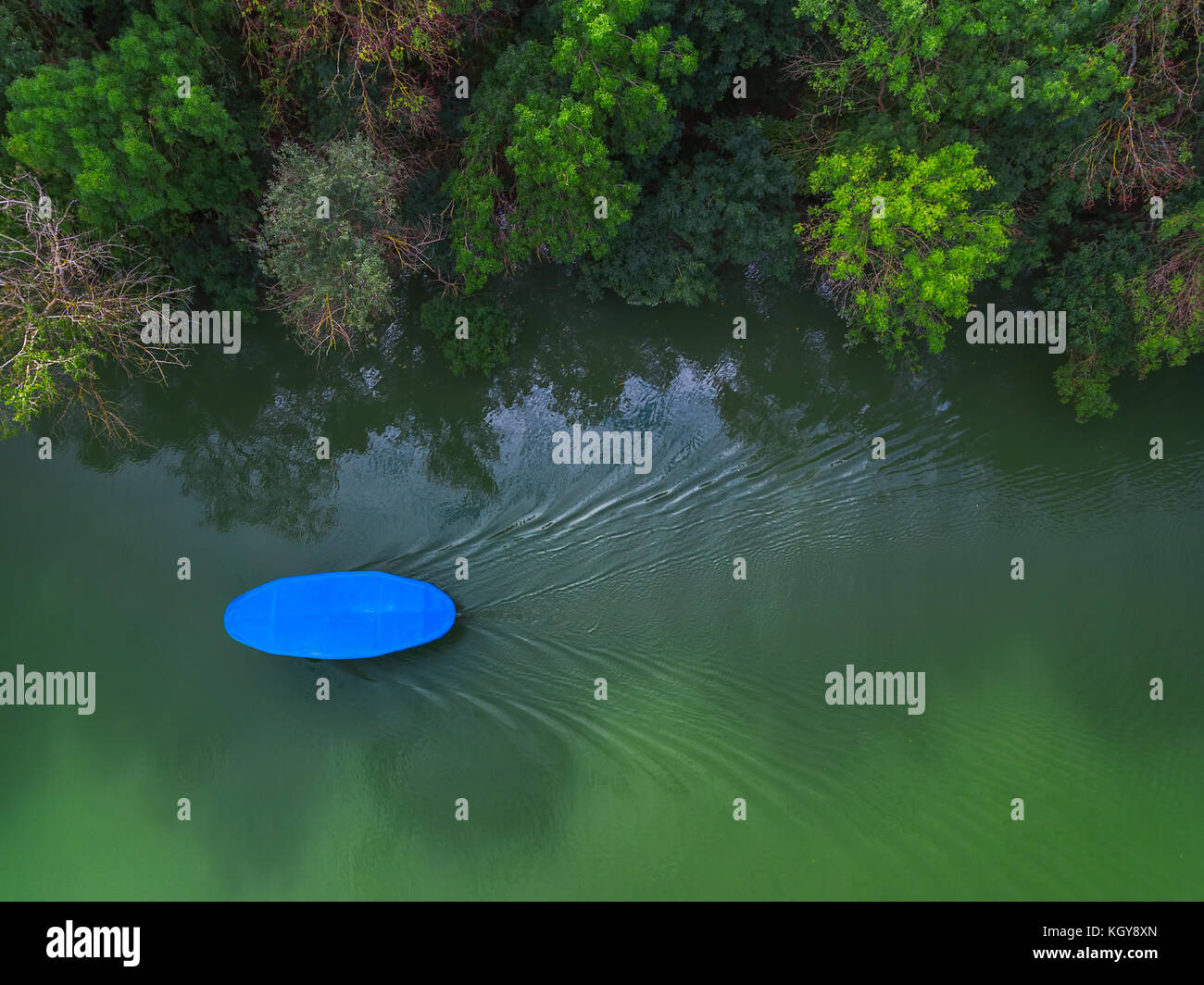 Aerial view green park on hi-res stock photography and images - Alamy