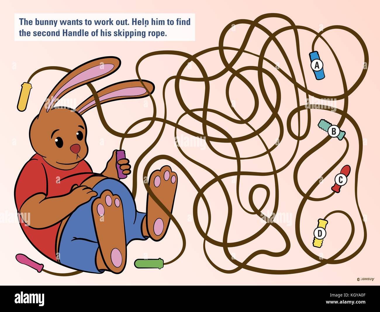 New skipping rope Stock Vector Images Alamy