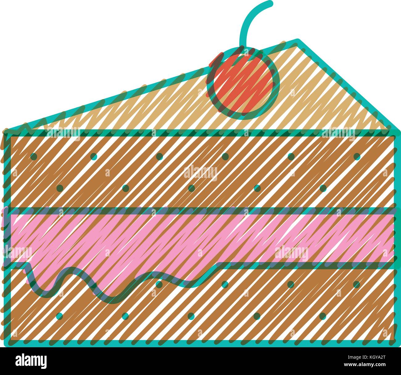 Isolated Cake Design Stock Vector Image Art Alamy Isolated Cake Design Stock Vector Image Art Alamy
