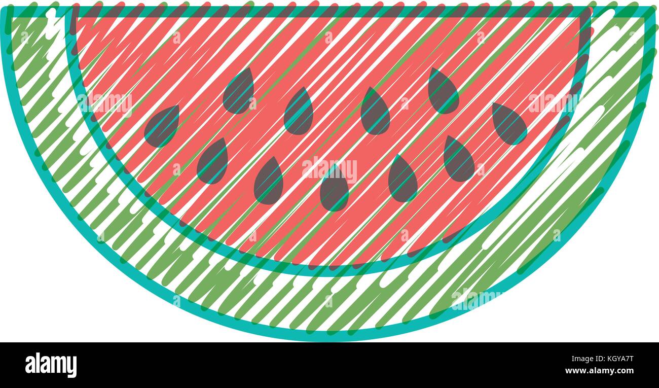 Isolated watermelon design Stock Vector Image & Art - Alamy