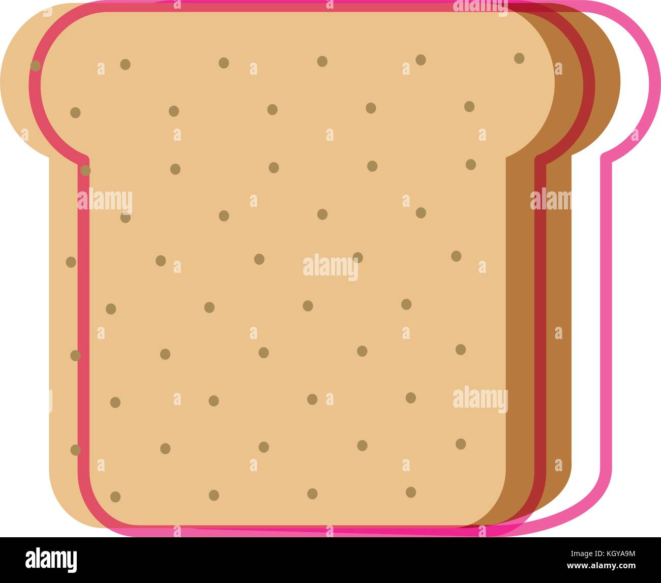 Isolated bread design Stock Vector Image & Art - Alamy