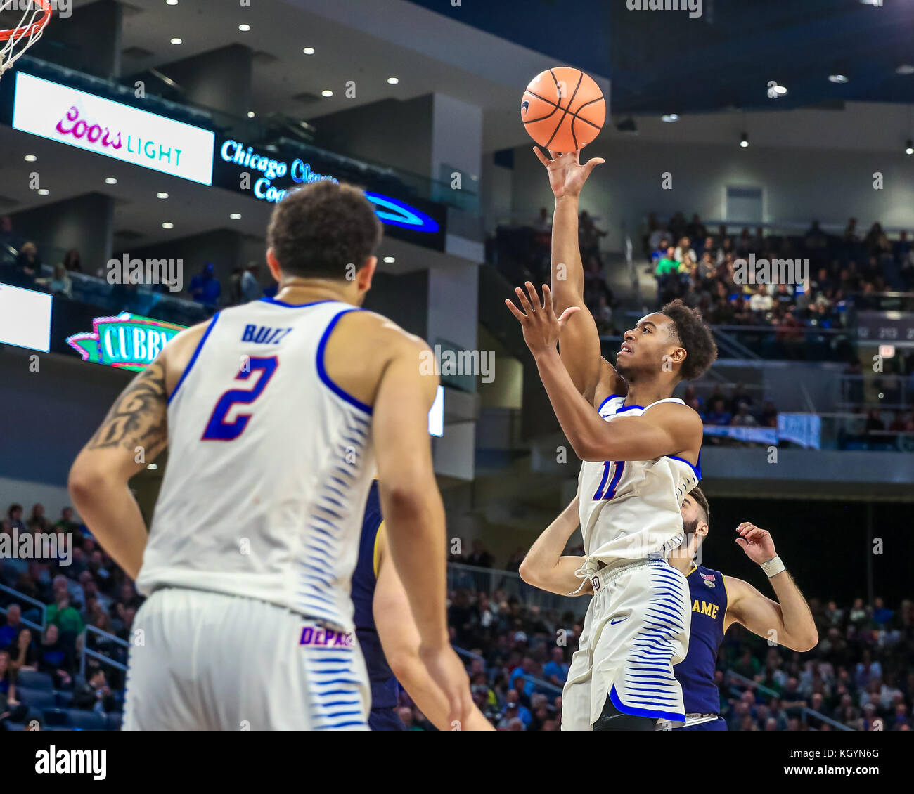 Depaul blue demons mens basketball hi-res stock photography and images ...