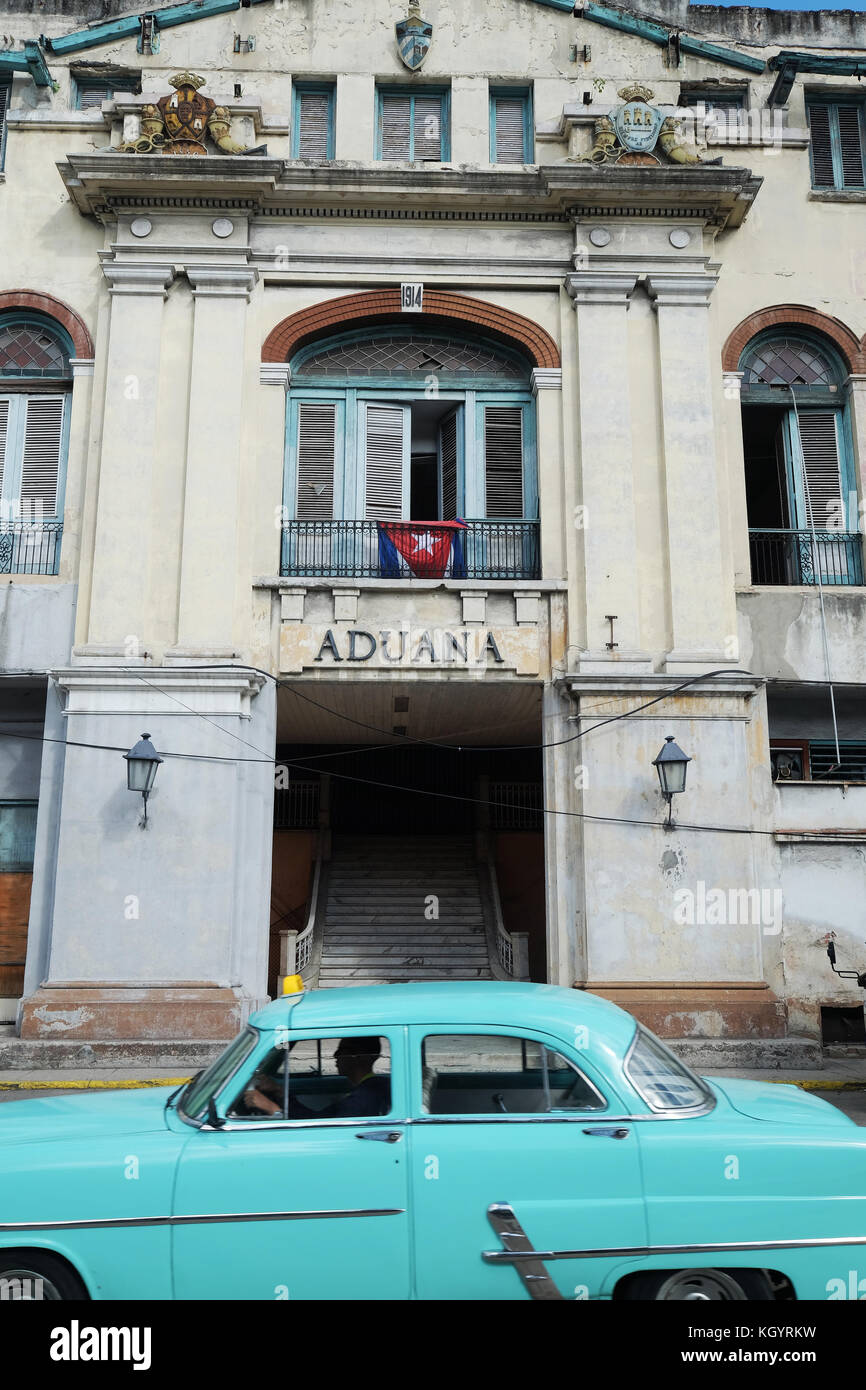 Terminal Sierra Maestra, Havana, Cuba Stock Photo