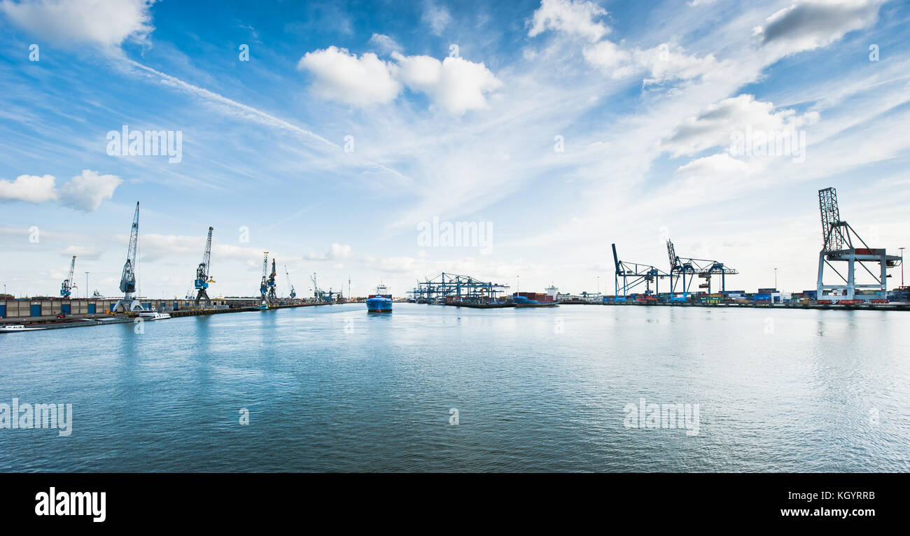 Port of Rotterdam. The Port of Rotterdam is the largest port in Europe