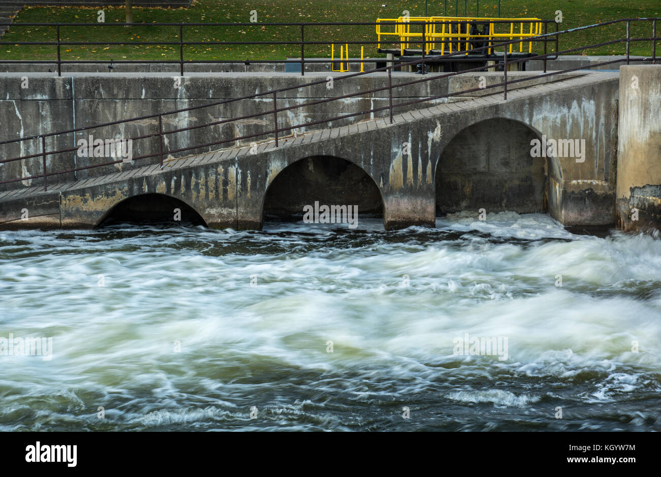 Lindsay Ontario Canada Trent Severn Waterway Scugog River Stock Photo Alamy