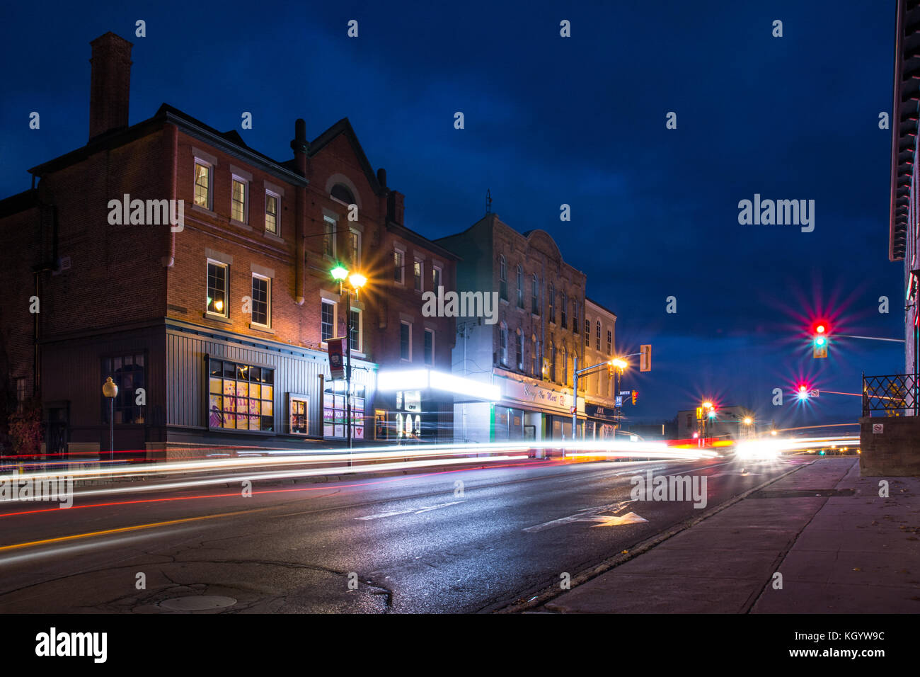 Academy Theatre Lindsay Ontario Canada Stock Photo Alamy