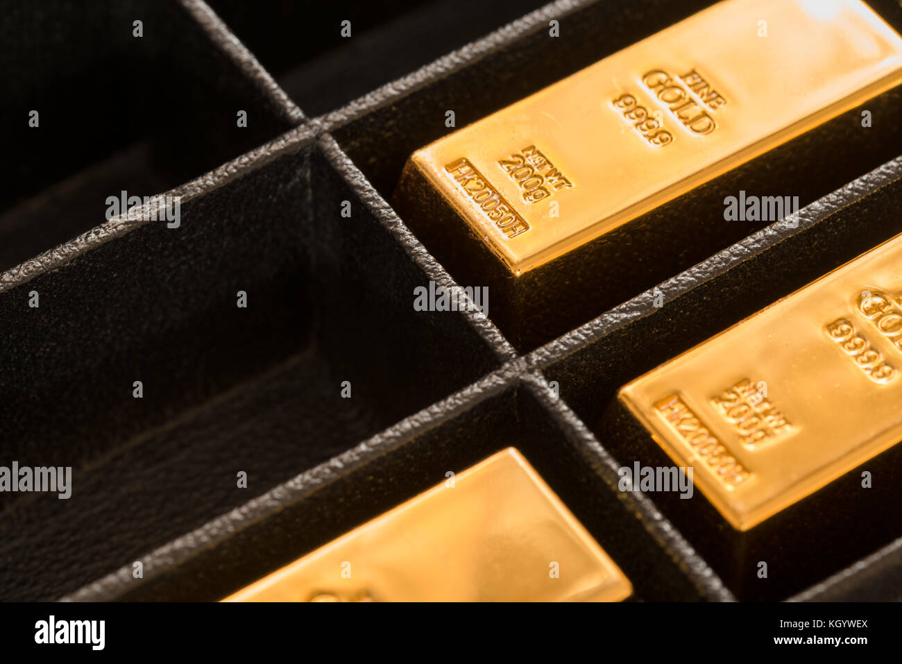 Gold Bullions Storage Stock Photo Alamy