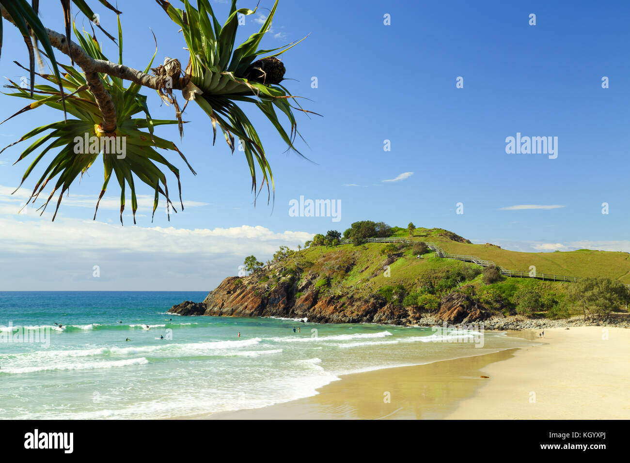 Norries Headland at Cabarita Beach, on the Tweed Coast of New South Wales, Australia. Stock Photo