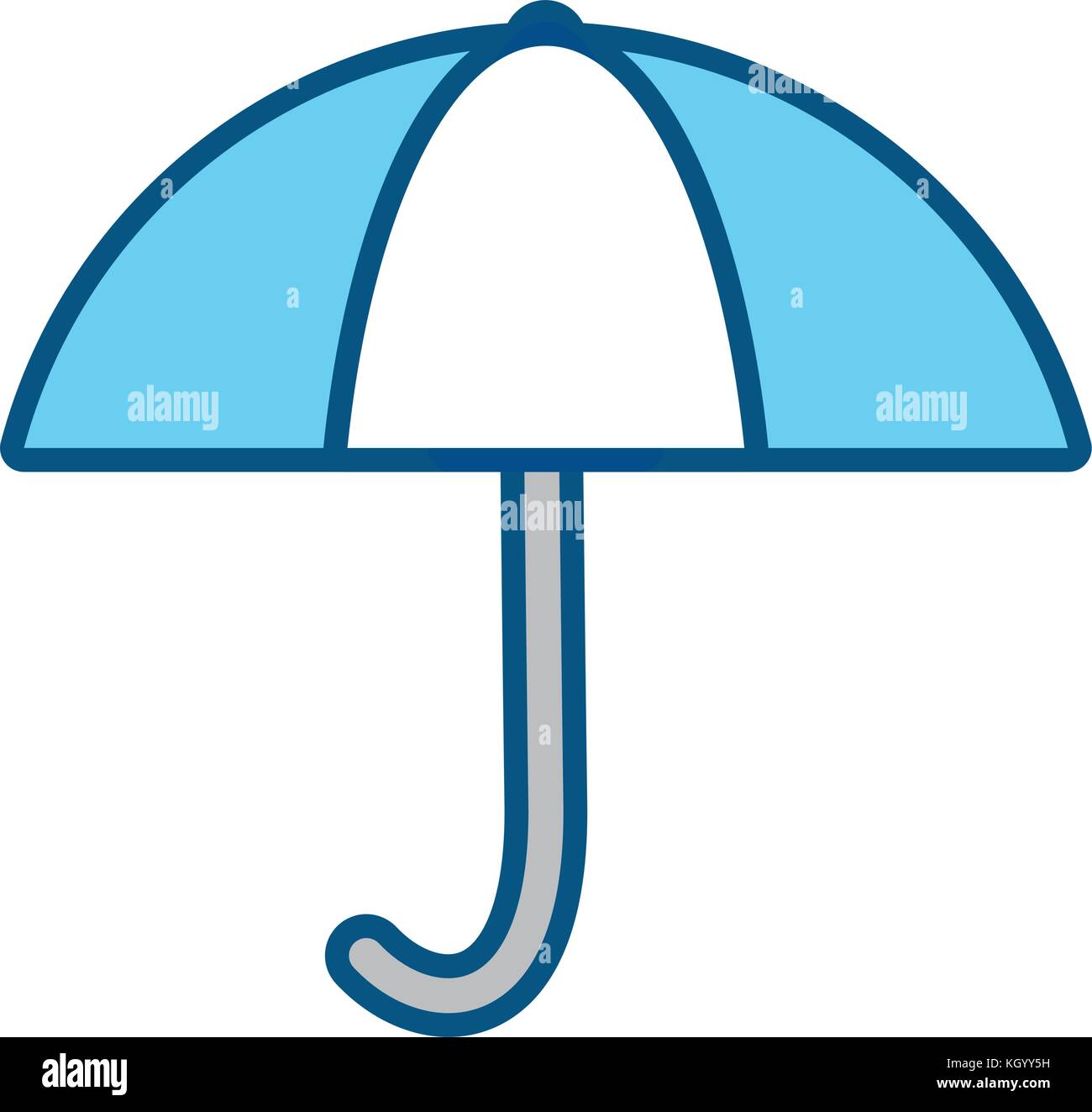 umbrella icon over white background vector illustration Stock Vector ...