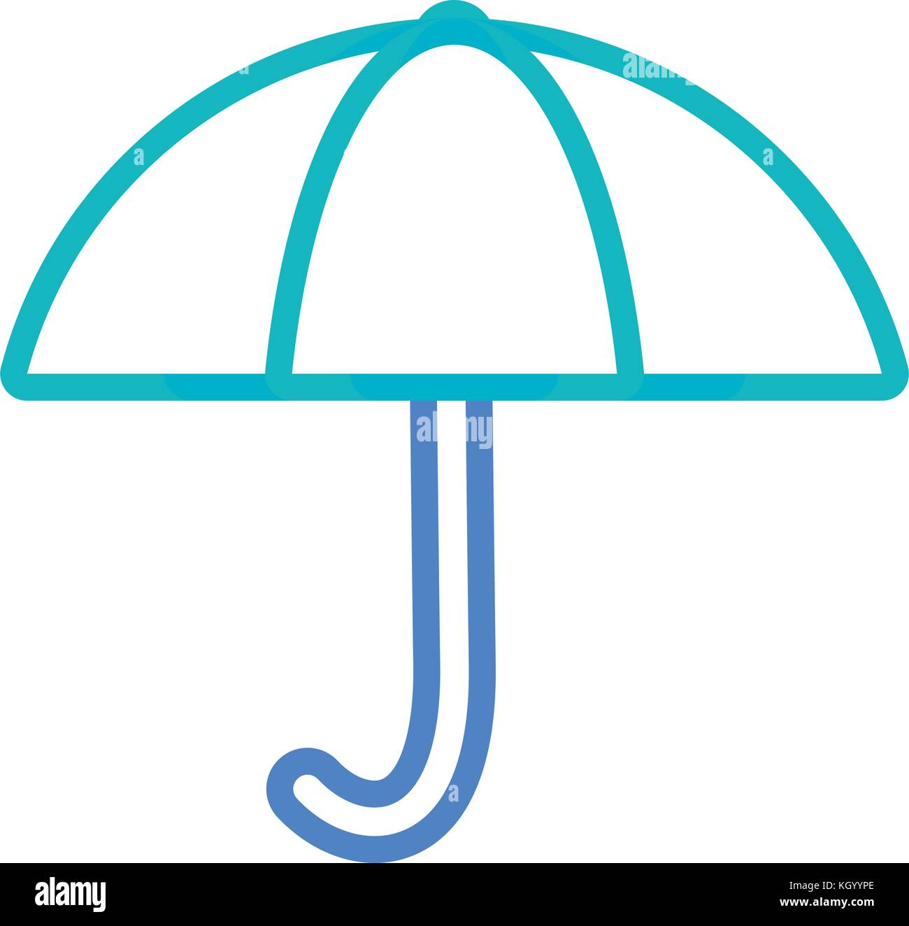 umbrella icon over white background vector illustration Stock Vector ...