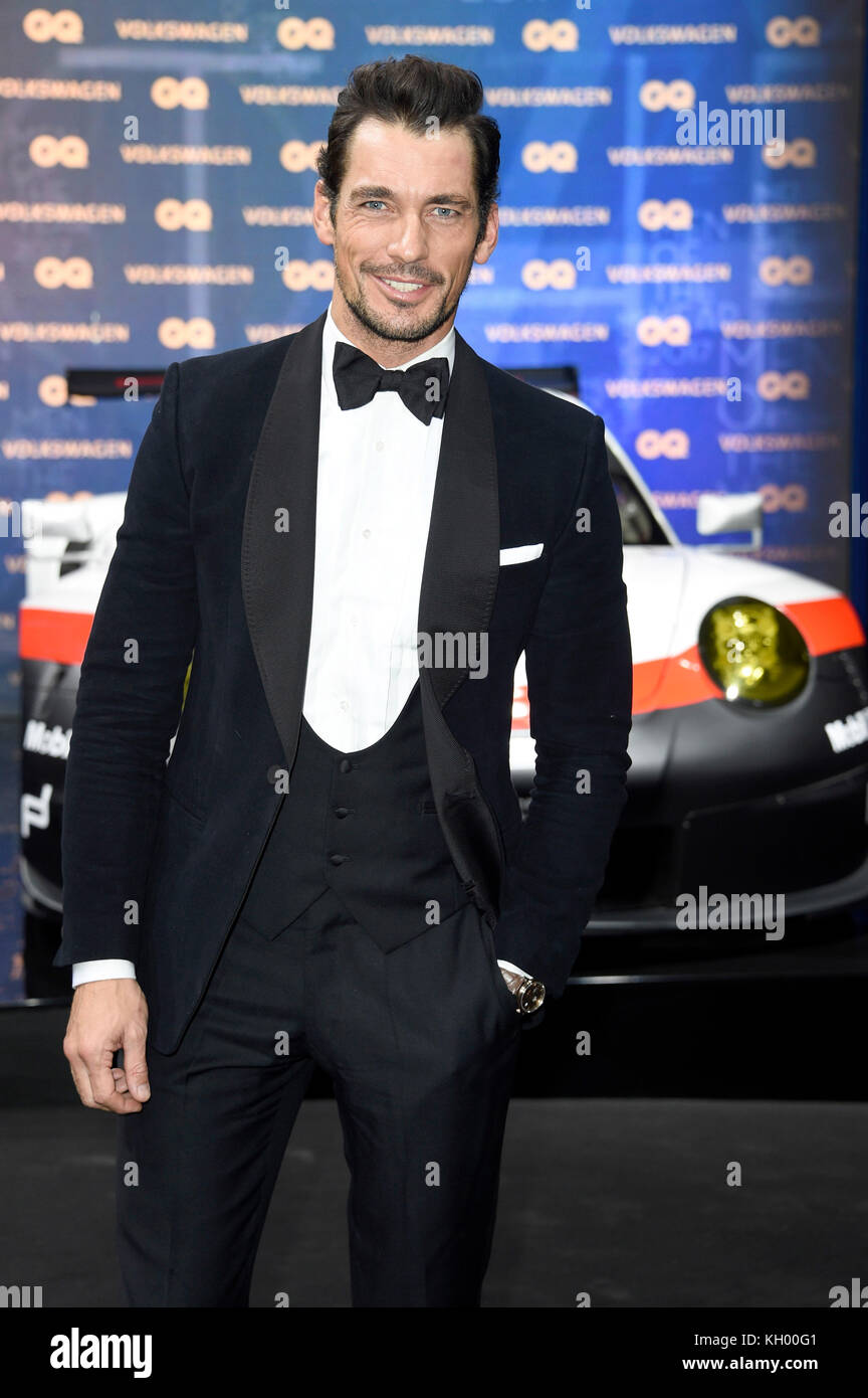David Gandy attends the 19th GQ Men of the Year Awards 2017 at Komische Oper on November 9, 2017 in Berlin, Germany. Stock Photo
