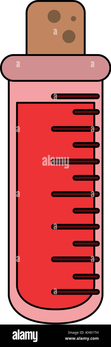 Medical test tube Stock Vector Image & Art - Alamy